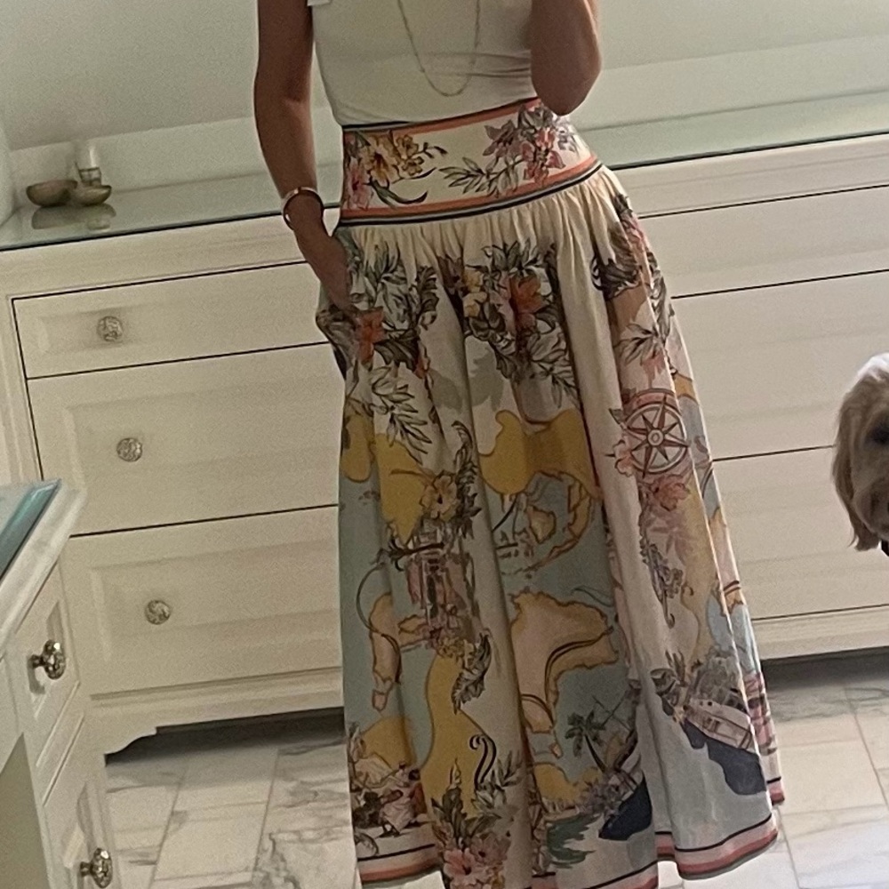 Zimmerman Tallow Maxi Skirt - Pastel Multi - Picture 5 of 5